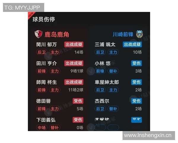 鹿岛鹿角与川崎前锋对决谁能赢得胜利分析与预测